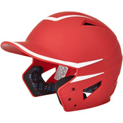 HX Legend Matte Baseball Helmet - Scarlet White, Senior