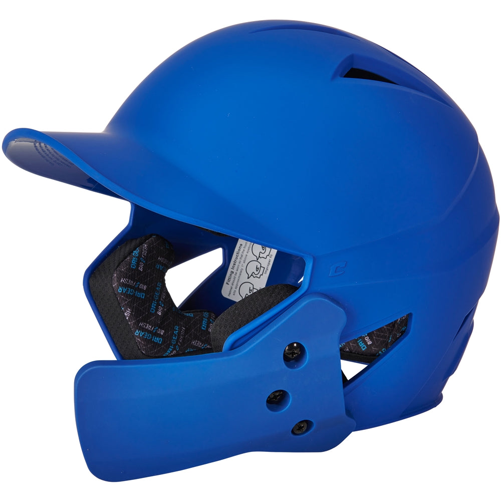 HX Gamer Plus Bsbll Helmet w/Flap - Royal, Senior