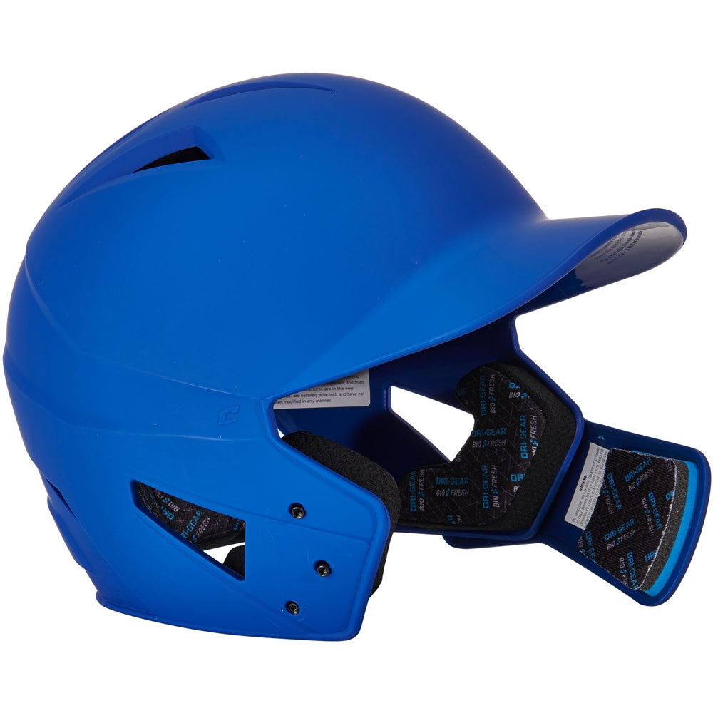 HX Gamer Plus Bsbll Helmet w/Flap - Royal, Junior