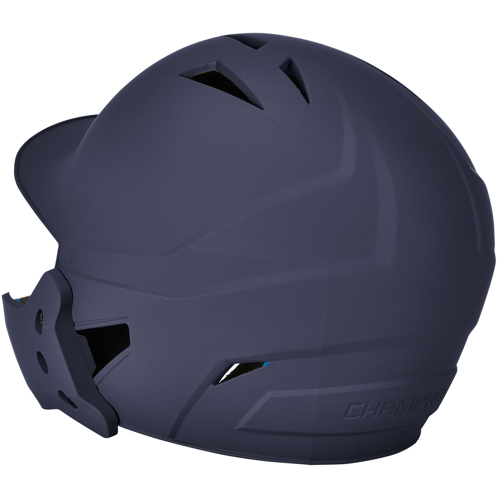 HX Gamer Plus Bsbll Helmet w/Flap - Navy, Senior