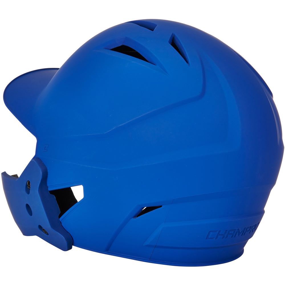 HX Gamer Plus Bsbll Helmet w/Flap - Royal, Junior