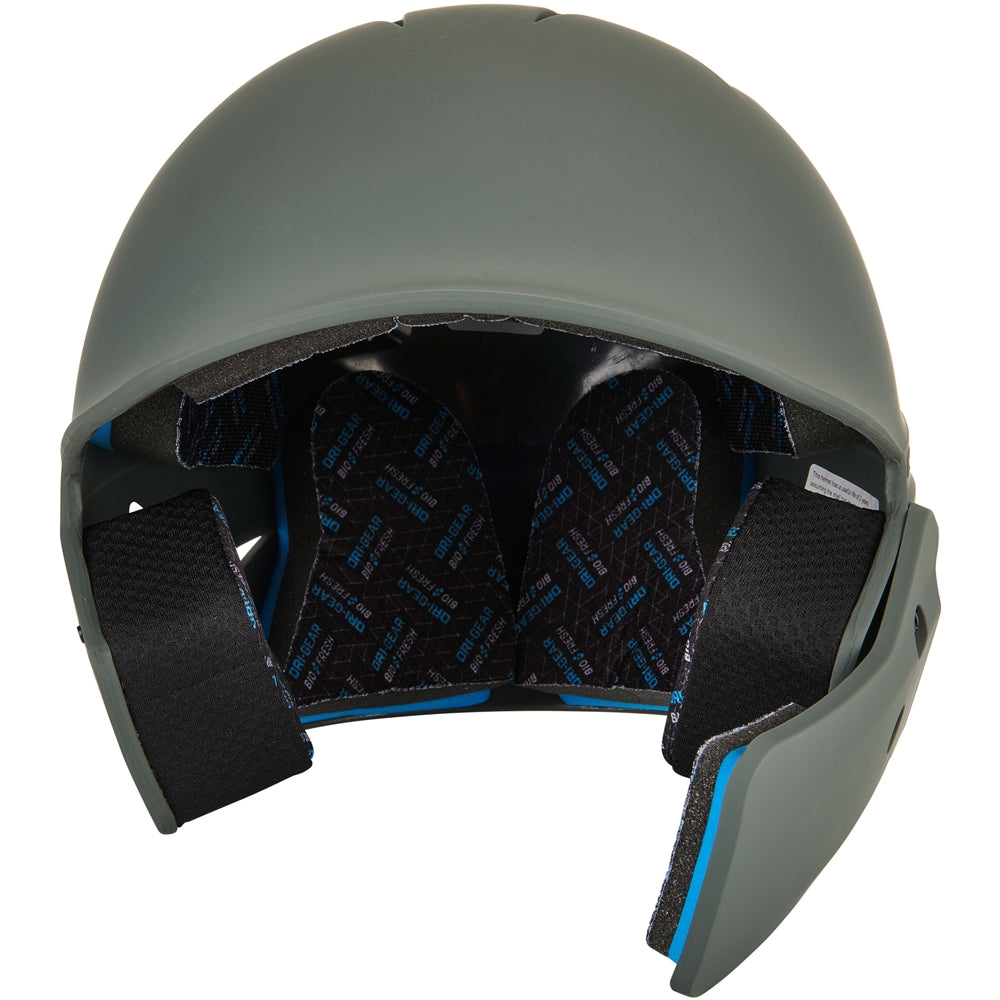 HX Gamer Plus Baseball Helmet w/ Flap - Graphite, Junior