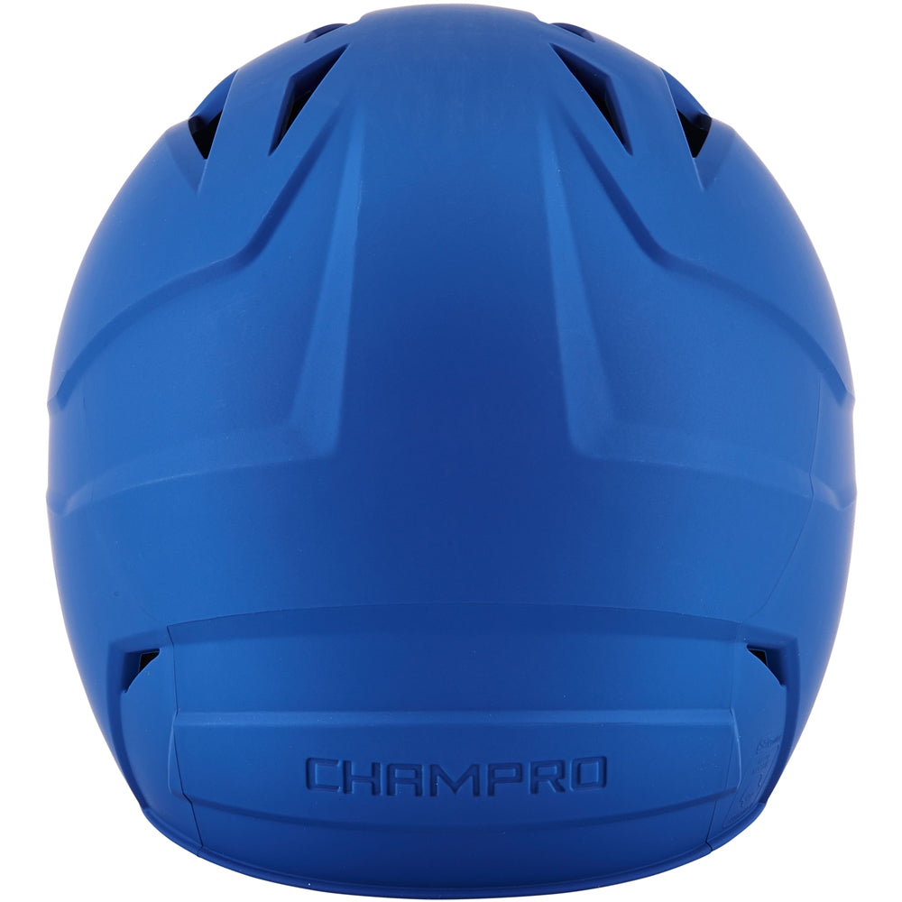 HX Gamer Plus Bsbll Helmet w/Flap - Royal, Junior