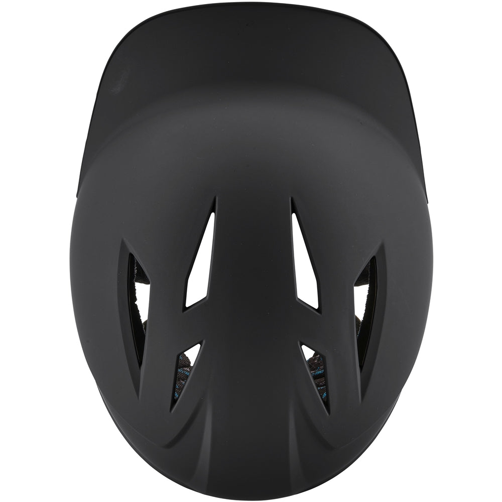HX Gamer Plus Bsbll Helmet w/Flap - Black, Senior