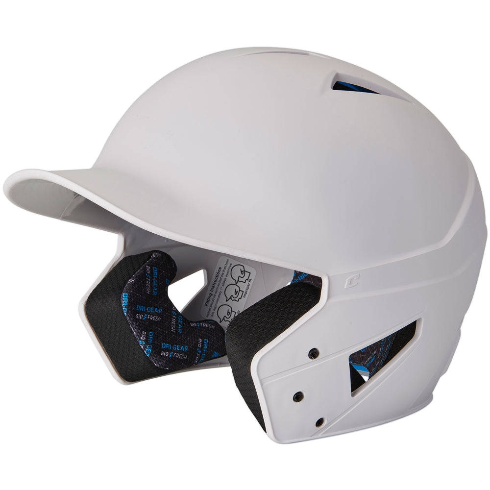 HX Gamer Baseball Helmet - White, T-Ball