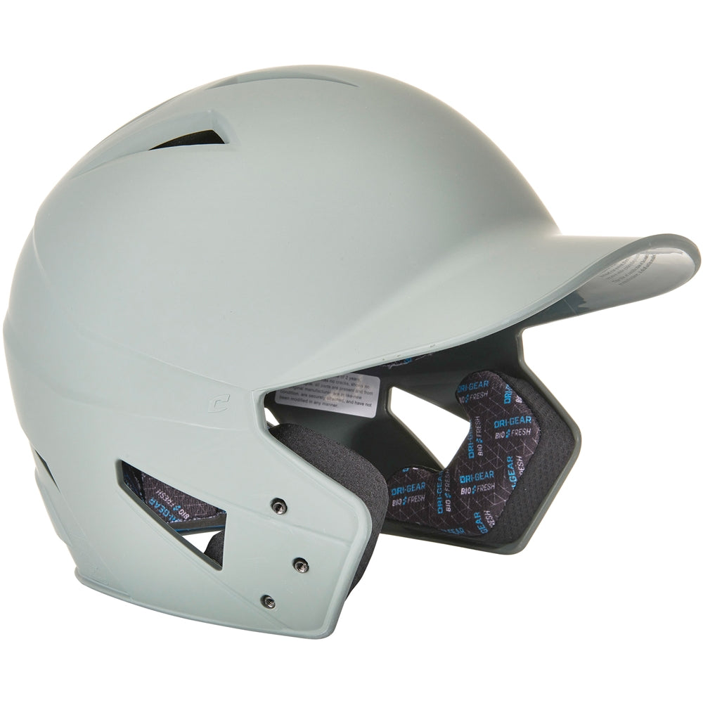 HX Gamer Baseball Helmet - Light Grey, Junior