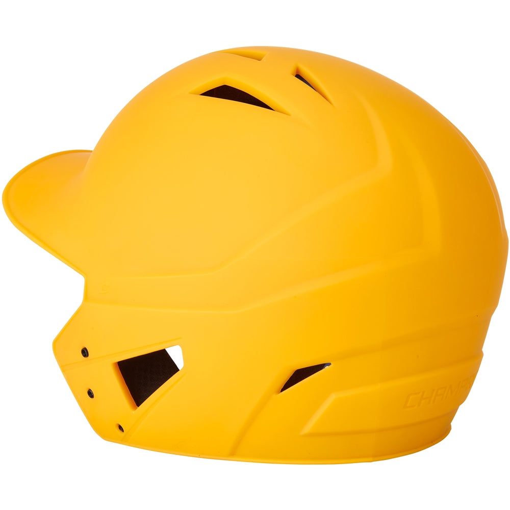 HX Gamer Baseball Helmet - Gold, Senior