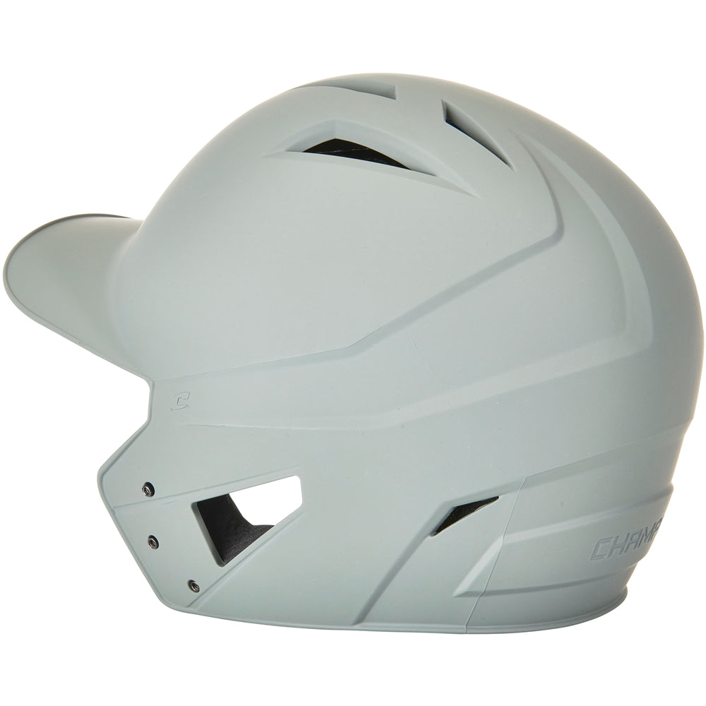 HX Gamer Baseball Helmet - Light Grey, Junior