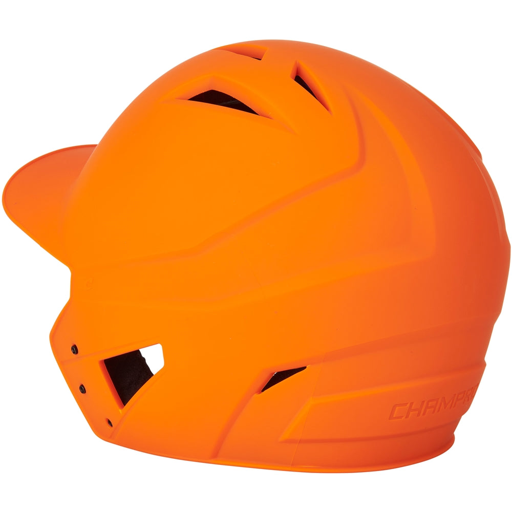 HX Gamer Baseball Helmet - Orange, Senior