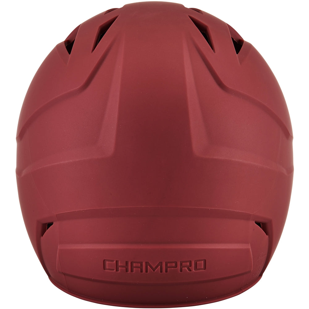 HX Gamer Baseball Helmet - Cardinal, Senior