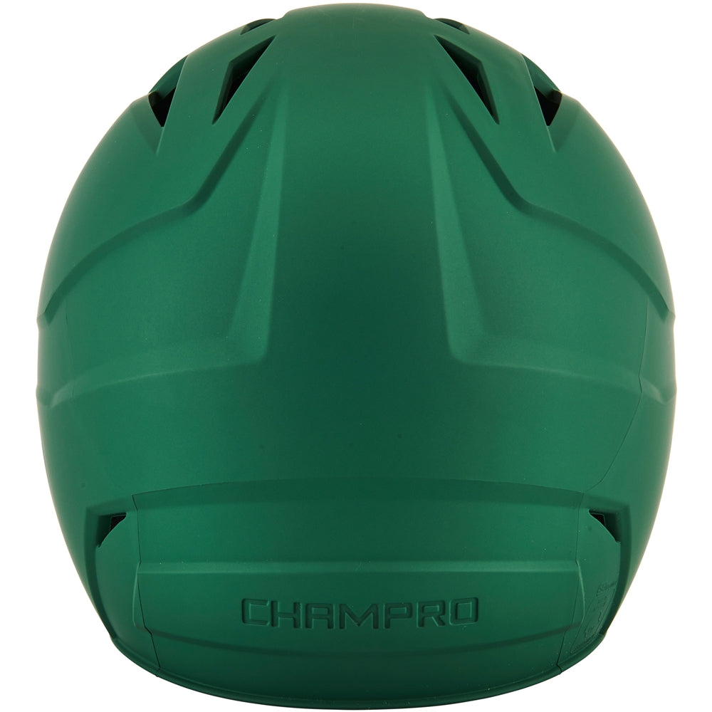 HX Gamer Baseball Helmet - Forest Green, Junior