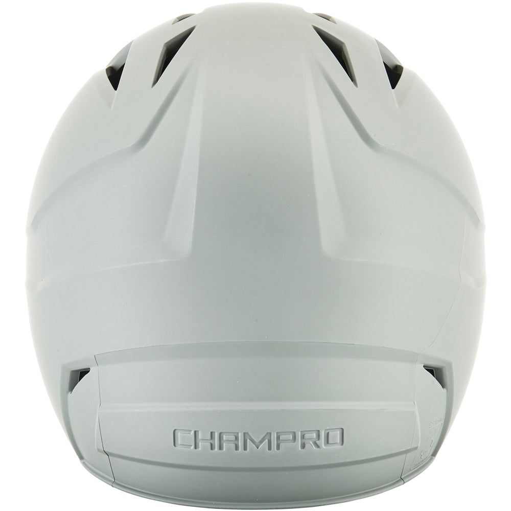 HX Gamer Baseball Helmet - Light Grey, Junior