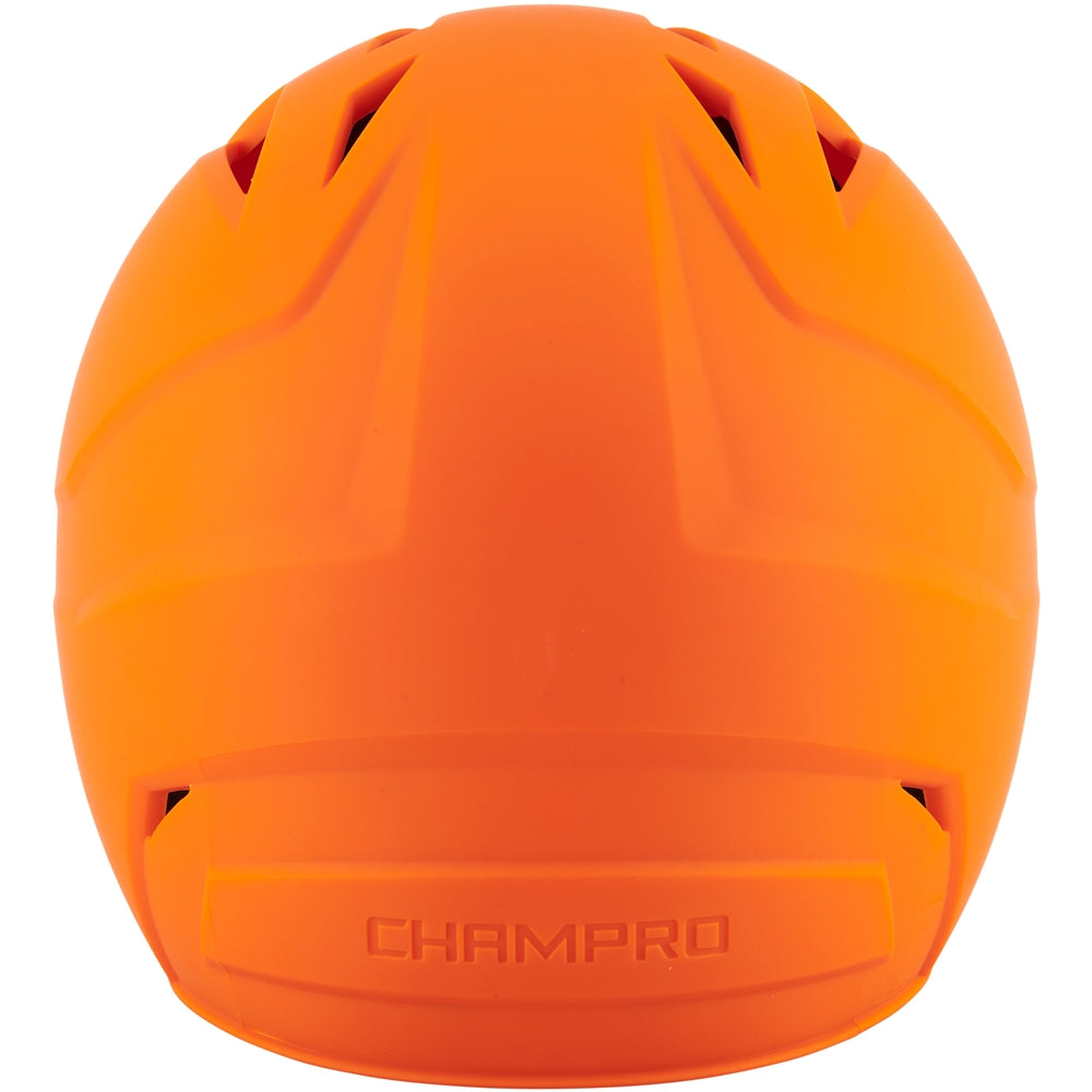 HX Gamer Baseball Helmet - Orange, Senior