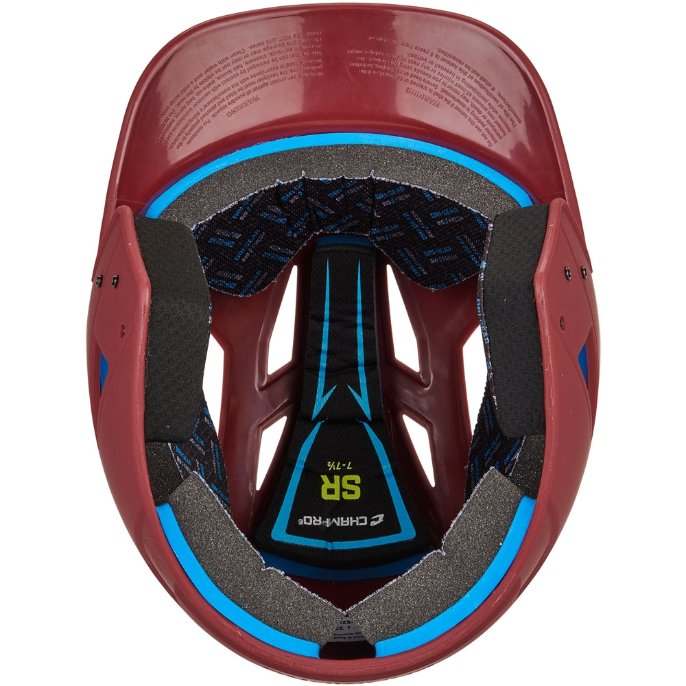 HX Gamer Baseball Helmet - Cardinal, Senior