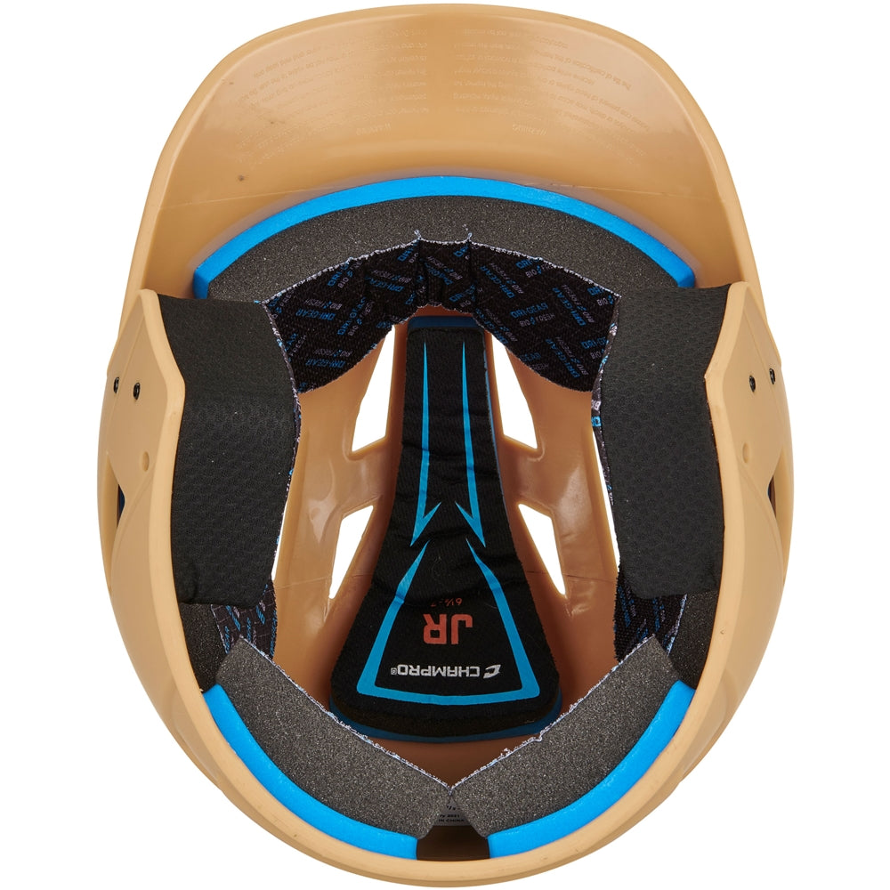 HX Gamer Baseball Helmet - Vegas Gold, Senior