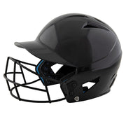 HX Rookie Baseball Helmet w/Mask - Black, Junior
