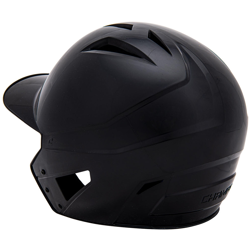 HX Rookie Baseball Helmet - Black, Senior
