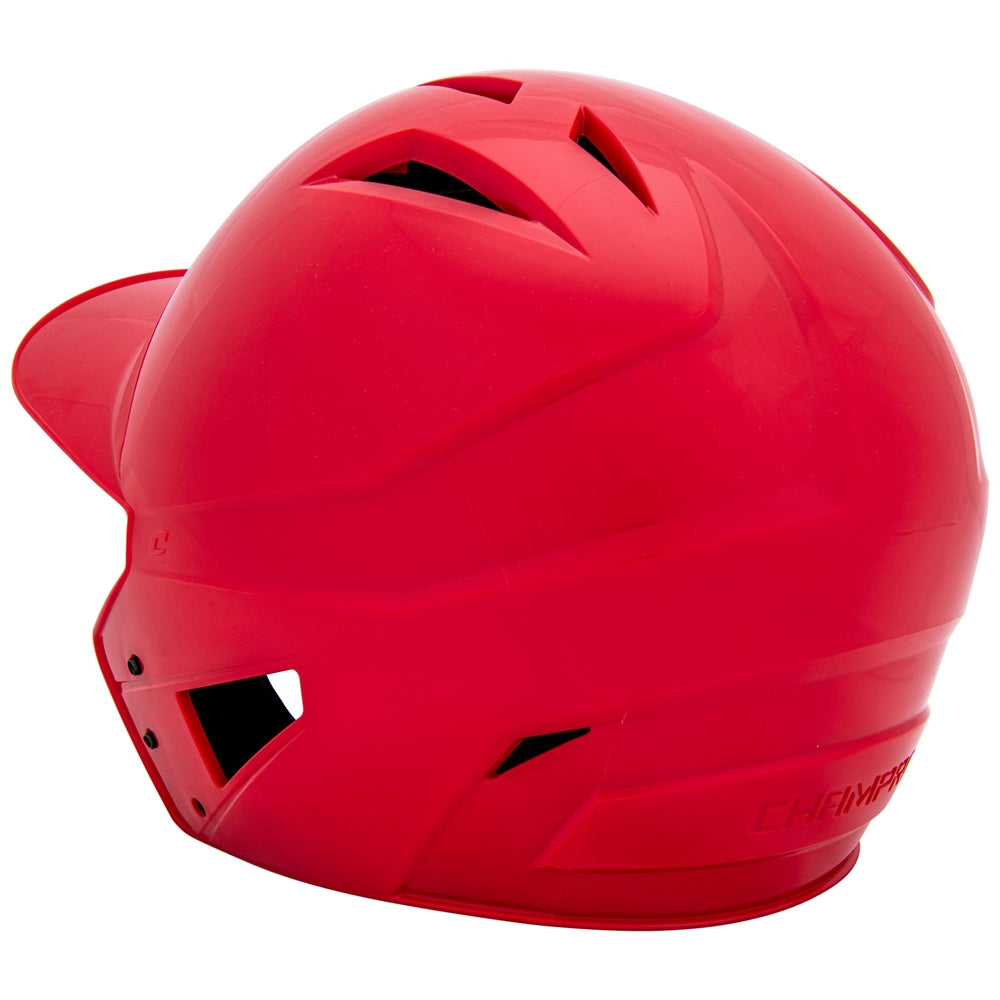 HX Rookie Baseball Helmet - Scarlet, Junior