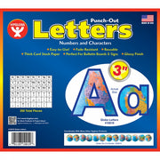 Globes Punch-Out Letters
