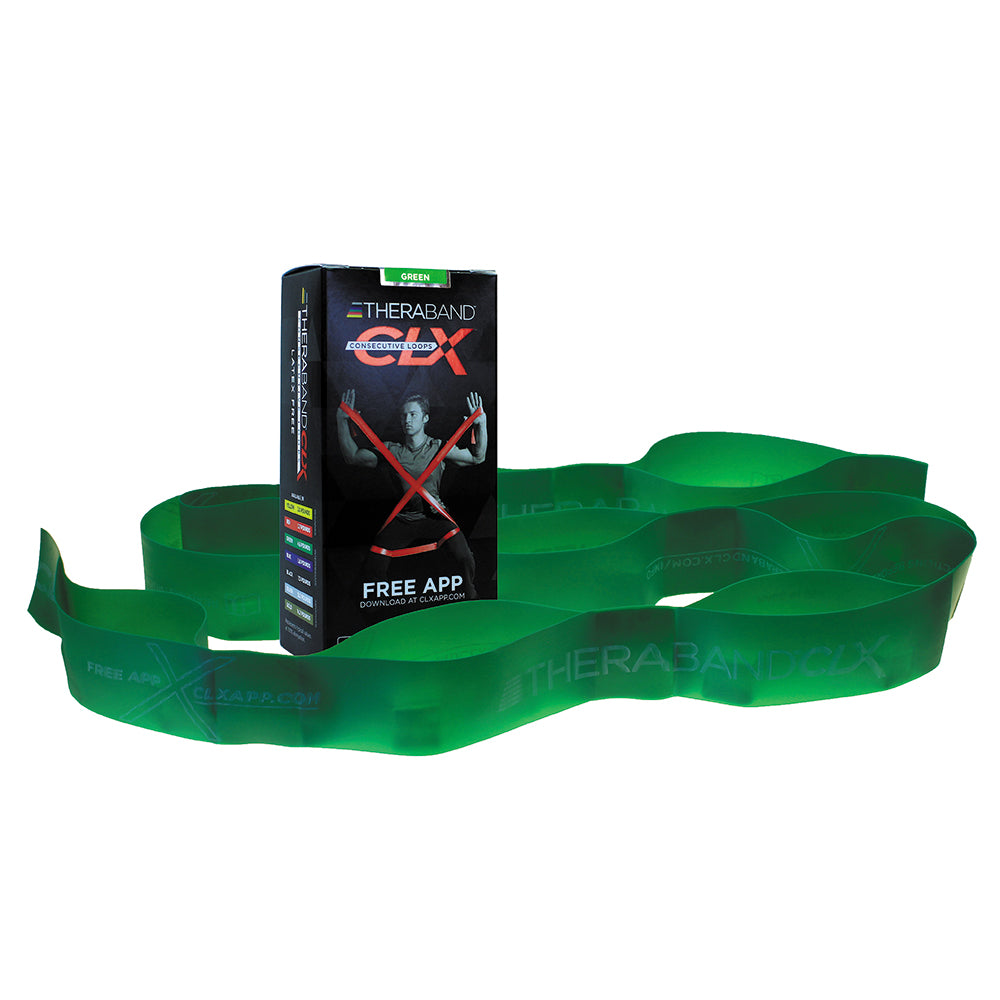 Theraband Clx - 5' Individual Green / Heavy