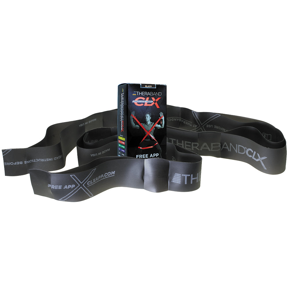 Theraband Clx - 5' Individual Black / Special Heavy