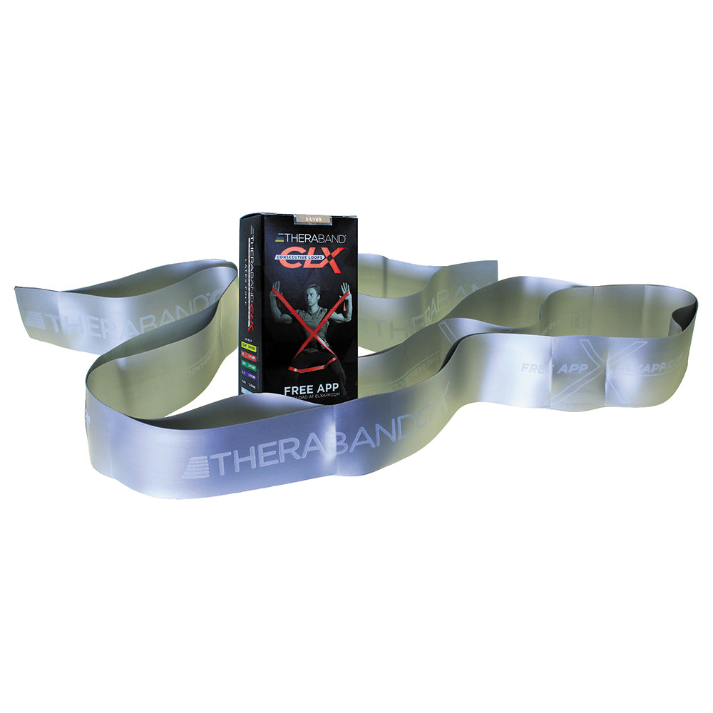 Theraband Clx - 5' Individual Silver / Super Heavy