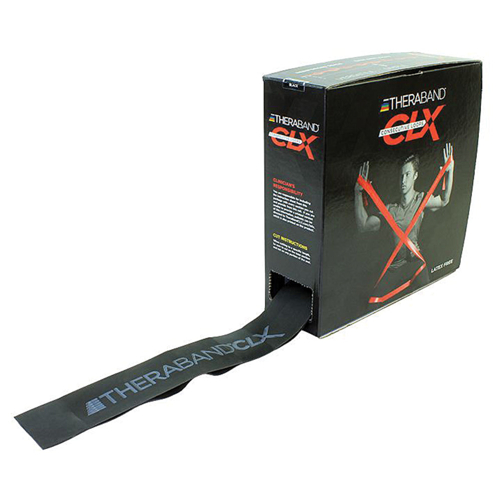 Theraband Clx - Bulk 25 Yd Black / Special Heavy