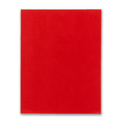 Velour Paper Self Adhesive - 5 sheets 8.5"x11", Red