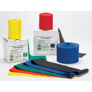 Thera-Band Latex-Free Professional Resistance Band, Red, Medium Resistance, 50 Yard Roll