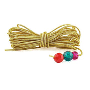 Beading Thread - 3 yds, Gold Elastic, 10