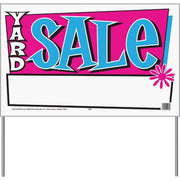 Hy-Ko Polybag Sign, Yard Sale