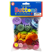 Bucket O' Buttons - 4 oz bag, Bright Colors