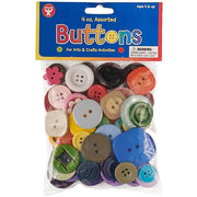Bucket O' Buttons - 4 oz bucket, Assorted Colors