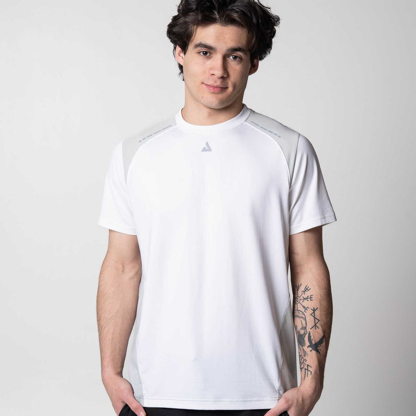 Men's Court Mesh SS (White) - L