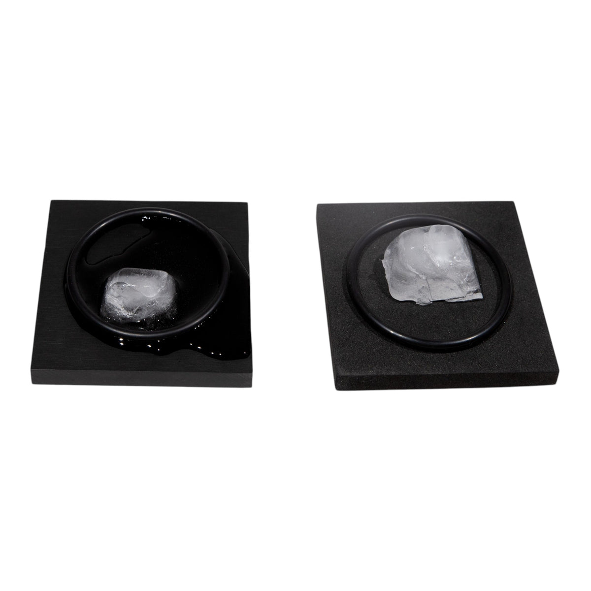 Thermal Conductivity Demonstration - Ice Melting Blocks