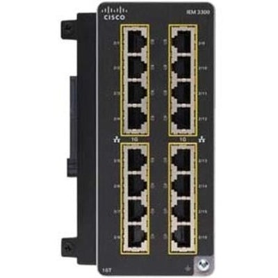 Cisco Catalyst IE3300 Rugged Series Module  16 Non-PoE Copper
