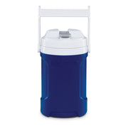 31297 Igloo Latitude Pro Beverage Cooler, Blue/White, 1/2 Gallon Capacity