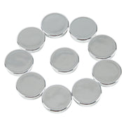 MasterVision 1" Super Magnets Silver 10 ct