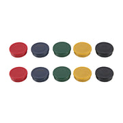MasterVision Super Magnets 3/4" Assorted Colors, 10 ct