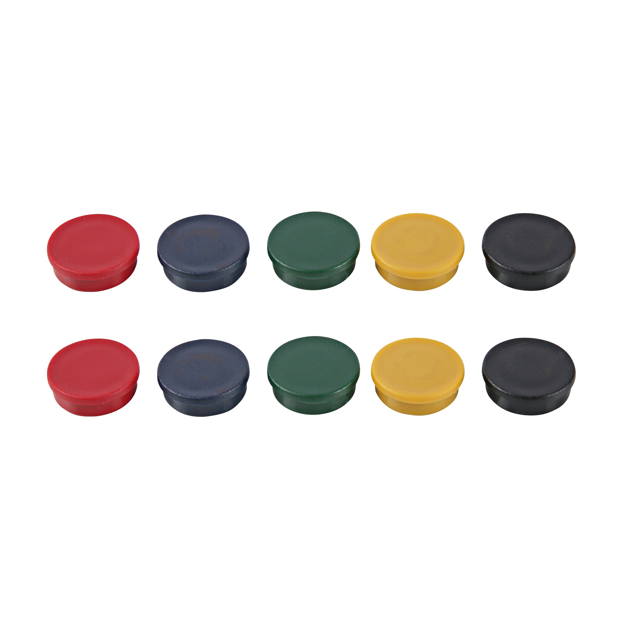 MasterVision Super Magnets 3/4" Assorted Colors, 10 ct