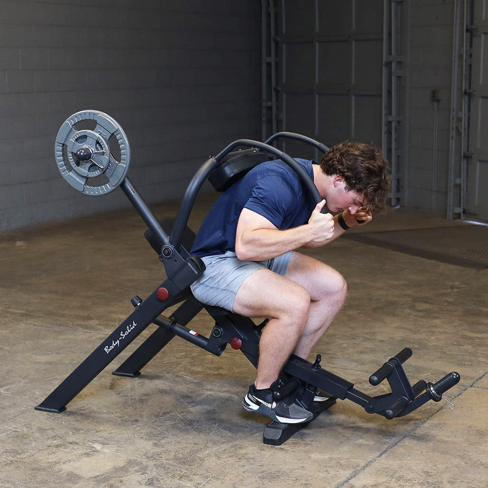 Semi-Recumbent Ab Bench