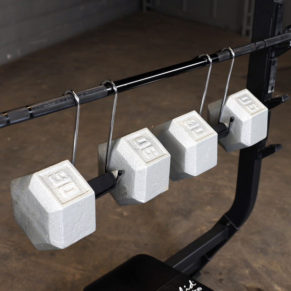 Dumbbell Spotter Hooks