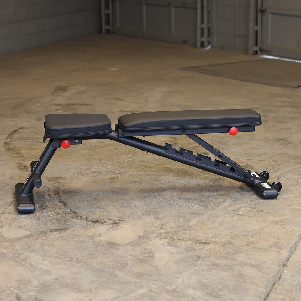 Fully Assembled Body Solid Folding Bench, Gfid225