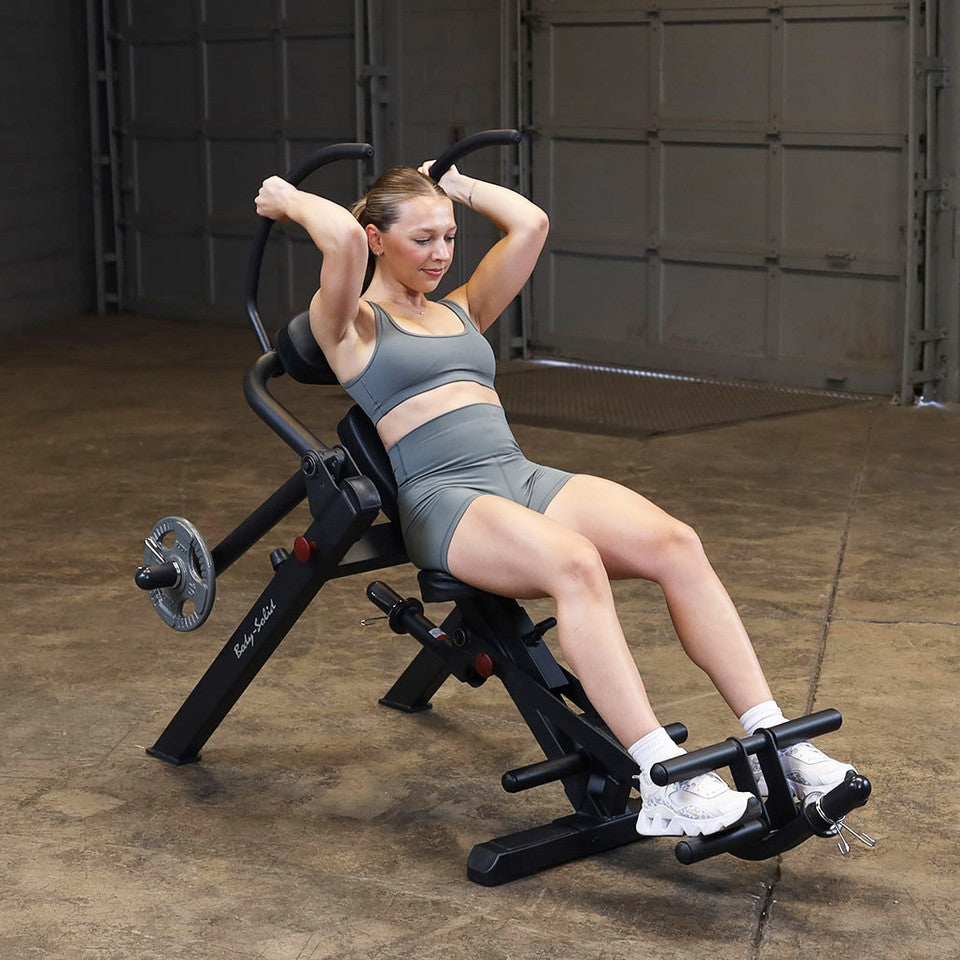 Semi-Recumbent Ab Bench