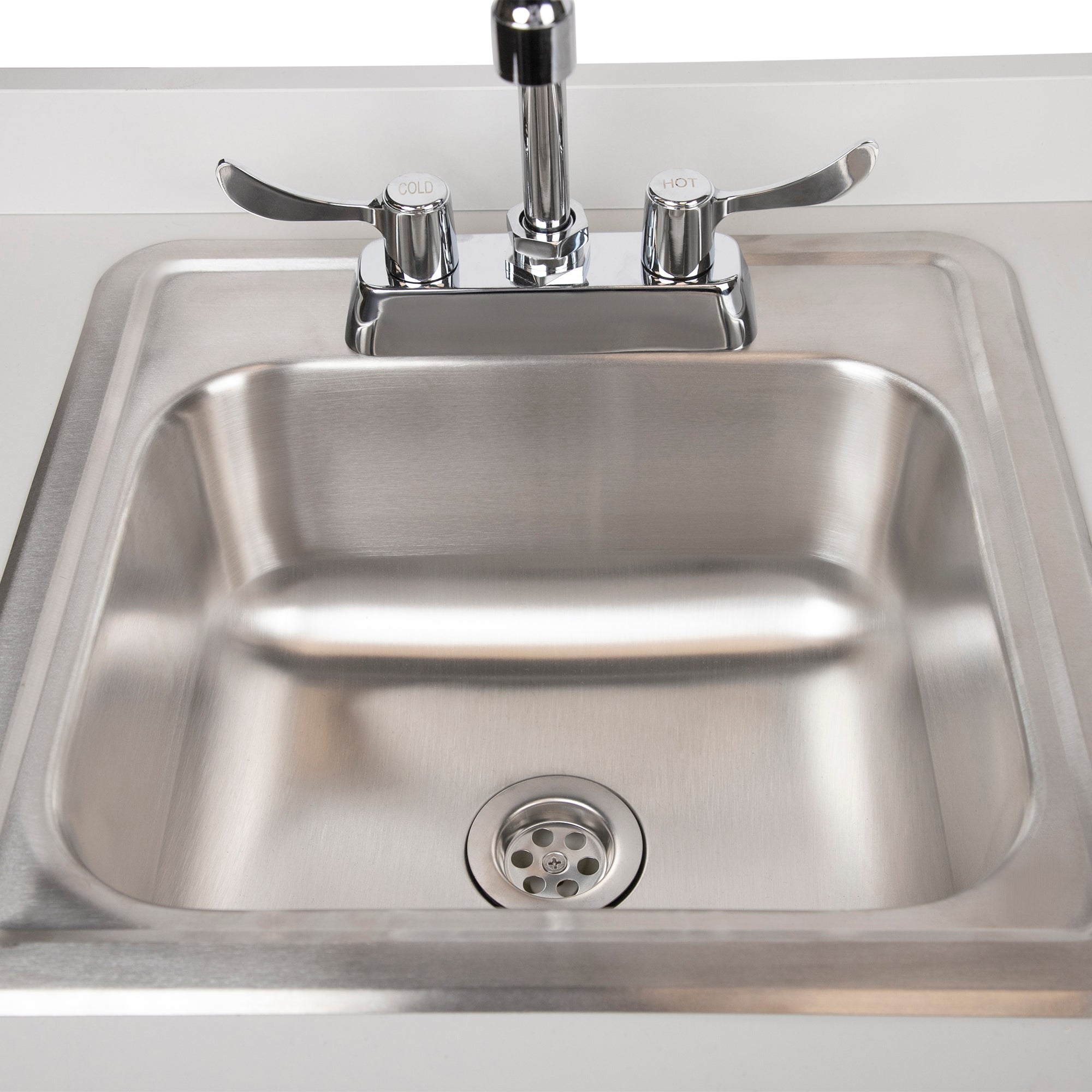 VivaComfort 48 Inch Base Cabinet with Right Sink Cutout - Grey