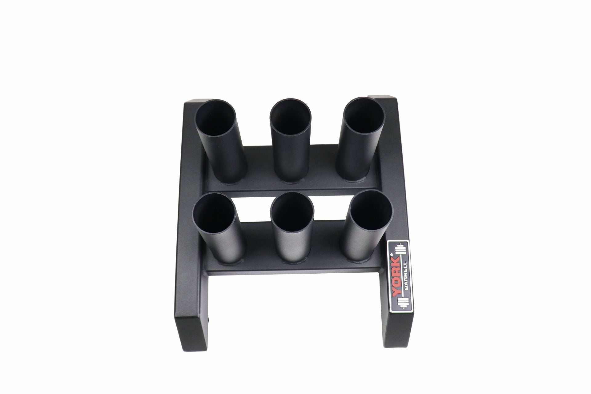 York Olympic Bar Holder - Holds 6 bars in 2 rows