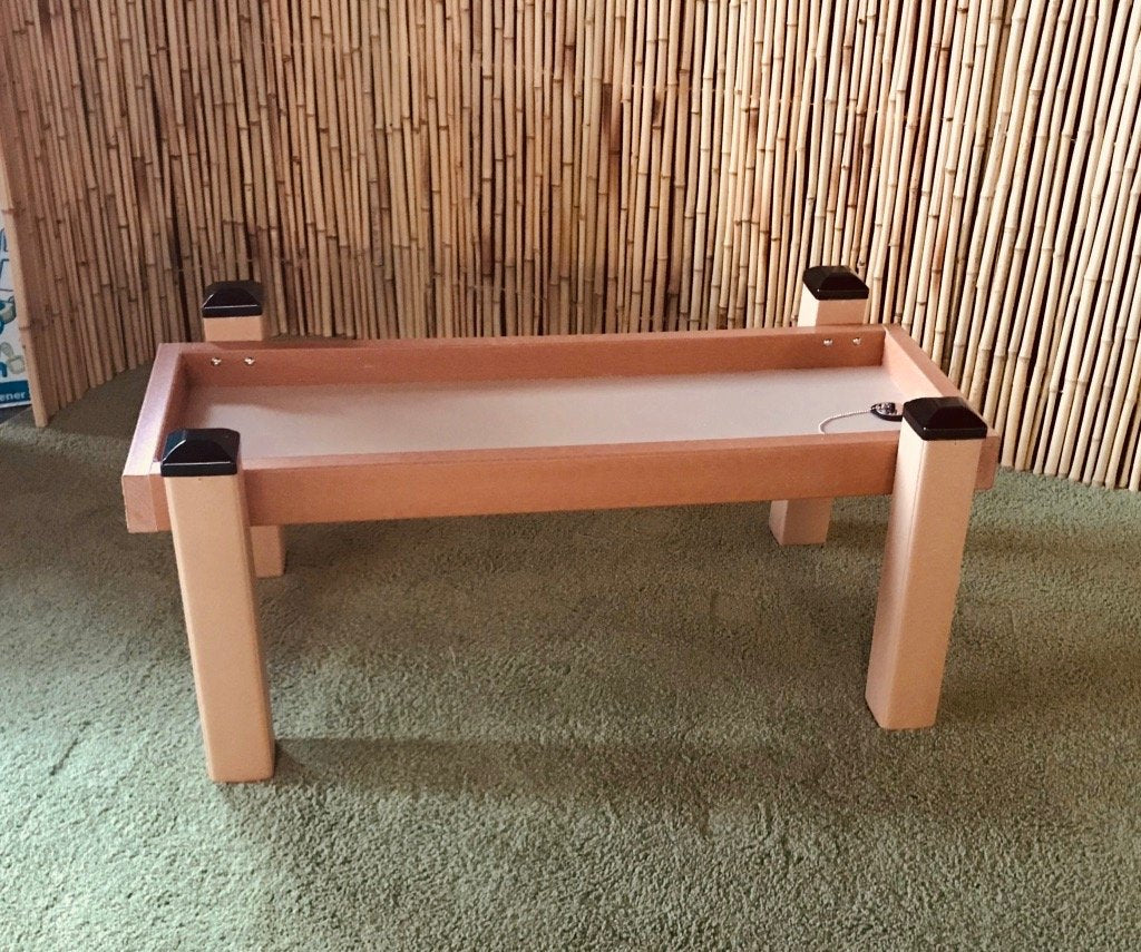 Kids' Station Outdoor Grow With Me Single Adj Sand/Water Trough 18"-23" Surface Mount