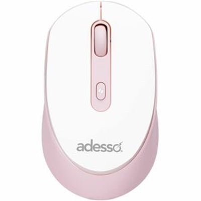 Adesso Wireless Mouse with AI CoPilot Shortcut Button - Pink