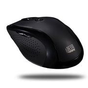 Adesso IMouse G25 Wireless RF Ergonomic Laser Mouse, Black