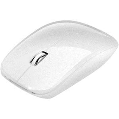 Adesso - IMouseM300W Bluetooth 3.0, Low Profile, Optical Scroll Mouse for Mac/Windows - Wireless - White